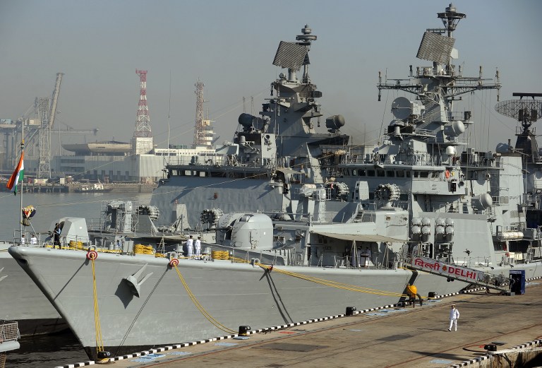 Indian Navy Defense Column