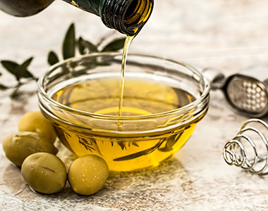 Olive oil is widely used as an edible oil